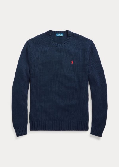 Men's Polo Ralph Lauren Cotton Crewneck Sweater | 890623RLF